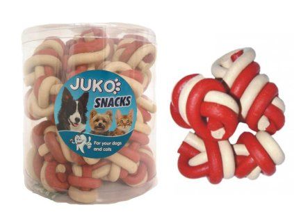 Jerky uzel Vanilka & hovězí JUKO Snacks (25 ks)