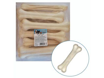 Kost buvolí bílá JUKO Snacks 25 cm (10 ks)