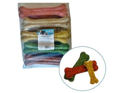 Kost barevná mix JUKO Snacks 19 cm (10 ks)