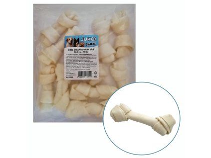 Uzel expandovaný bílý JUKO Snacks 10,5 cm (10 ks)