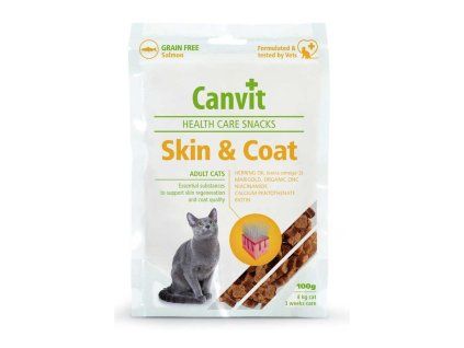Canvit SNACKS Cat Skin & Coat 100 g