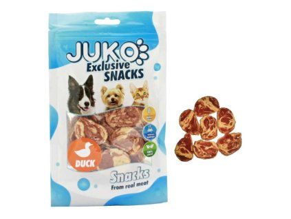 Duck & Codfish Chips JUKO Snacks 70 g