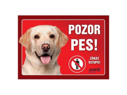Cedulka Juko LABRADOR zlatý