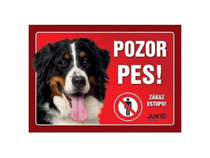 Cedulka Juko BERNSKÝ SALAŠNICKÝ