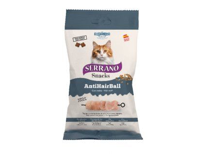 Serrano Snack Cat AntiHairball Chicken 50 g