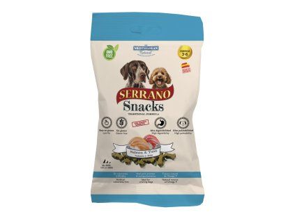 Serrano Snack Dog Salmon & Tuna 100 g