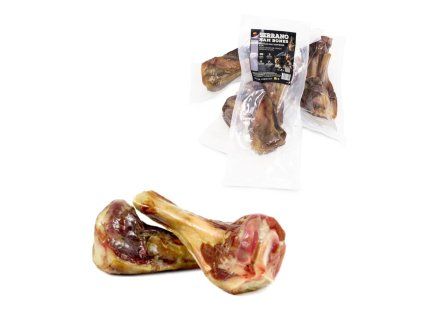 Kost půlka se šunkou Serrano cca 370 g (2 ks)