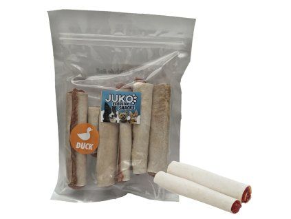 Duck Rawhide Roll JUKO Snacks 250 g