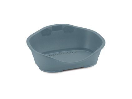 Pelíšek plast 1 modro-šedá 56,5 x 42 x 24,2 cm