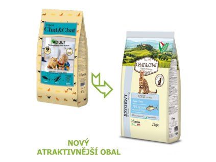 Chat & Chat Exigent Adult Tuna 2 kg