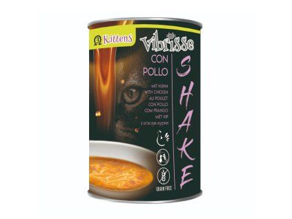 Vibrisse Shake Kitten Kuřecí polévka s omega 3 135 g