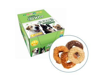 Donuts Mix 4 příchutě JUKO Snacks 1,6 kg (cca 29 ks)