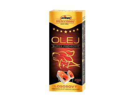 Vitar Veterinae Lososový olej 200 ml