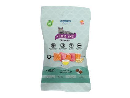 Serrano Snack Cat Omega 3 DHA Salmon 50 g