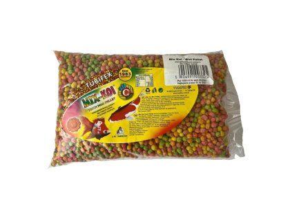 KOI MIX mini pellet kuličky, sáček 1 l