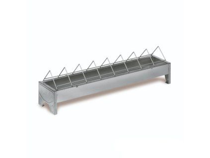 Kovové krmítko s širokými mezerami 50 cm