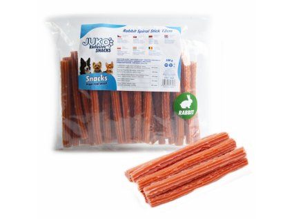 Rabbit Spiral Stick JUKO Snacks 12 cm (500 g)