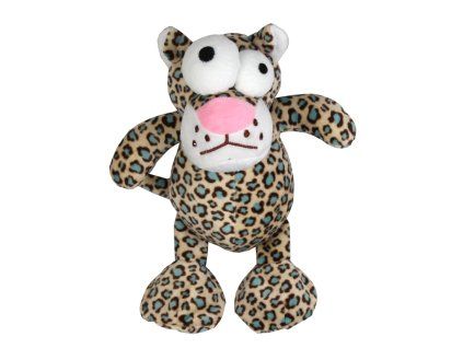 Leopard plyšový s velkýma očima
