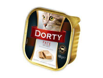 DORTY Cat Hovězí, vanička 100 g