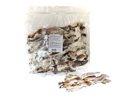 Uši králičí se srstí sušené JUKO 250 g