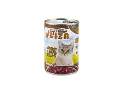 LÍZA Cat kachní, konzerva 400 g