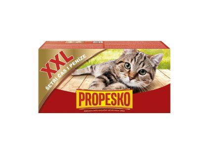 Propesko Cat Mix masa a ryby, kapsa 100 g (48 pack)