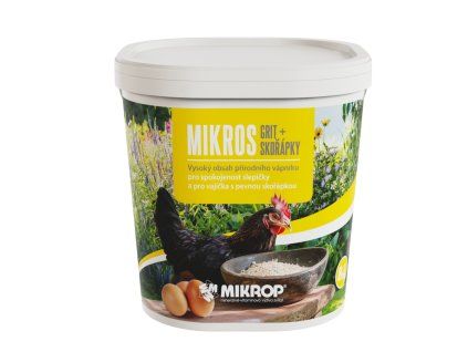 Mikros grit + skořápky 5 kg