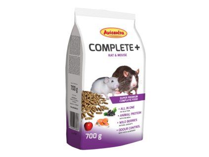 Avicentra Complete+ Potkan, Myš 700 g