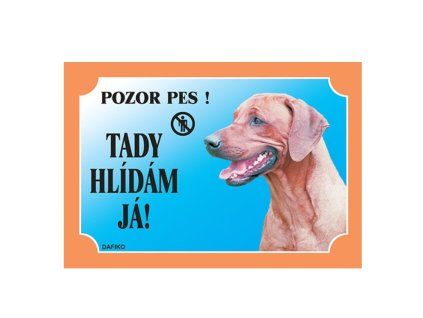 Cedulka Dafiko RIDGEBACK