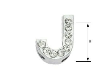 Navlékací písmenka J 18 mm