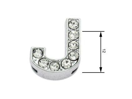 Navlékací písmenka J 12 mm