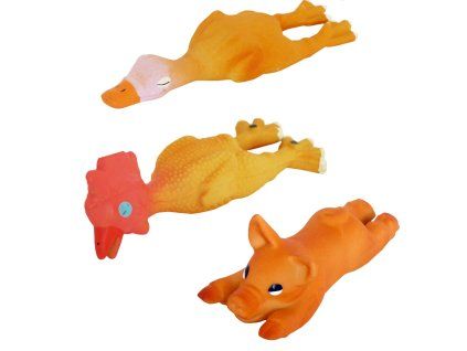 Mini zvířátka latex 14 cm