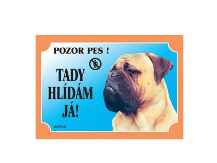 Cedulka Dafiko BORDEAUXSKÁ DOGA