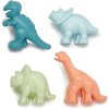 ECOIFFIER Formičky dinosaurus 15cm set 4ks baby bábovičky na písek