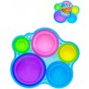 Hra Pop It antistresová Bubble Pops silikon 5 maxi bublin *SPOLEČENSKÉ HRY*