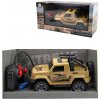 RC Auto Jeep vojenský na vysílačku 27MHz na baterie 2 barvy Světlo