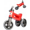Odrážedlo Funny Wheels Rider Sport 2v1 dětské odstrkovadlo Červené plast