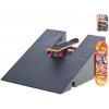 Skateboard prstový fingerboard plastový herní set s rampou