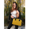 punce damska taska na notebook horcicova zluta model
