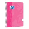 245468 oxford zapisnik nordic touch a5 70 listu ctvereckovany barva ruzova