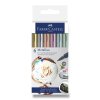 176608 1 popisovac faber castell metallics 6 barev