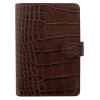 259354 filofax diar classic croc osobni barva kastanova