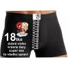Boxerky - 18tka dobré vínko (size M, color černá)