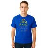 Humorné tričko pánské classic - Jsem hasič (size L, color černá)
