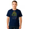 Humorné tričko pánské classic - Jsem hasič (size L, color černá)