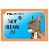 Cedulka Dafiko FRANCOUZSKÝ BULDOČEK