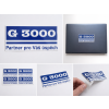 Samolepka G 3000 – Partner pro Váš úspěch