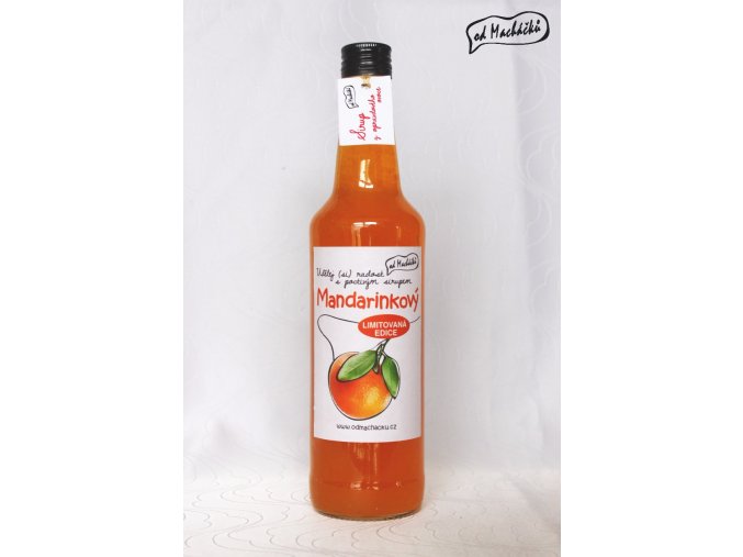 Sirup Mandarinkový 500 ml Od Macháčků