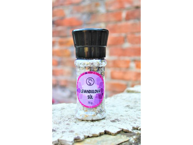 Sůl levandulová - mlýnek