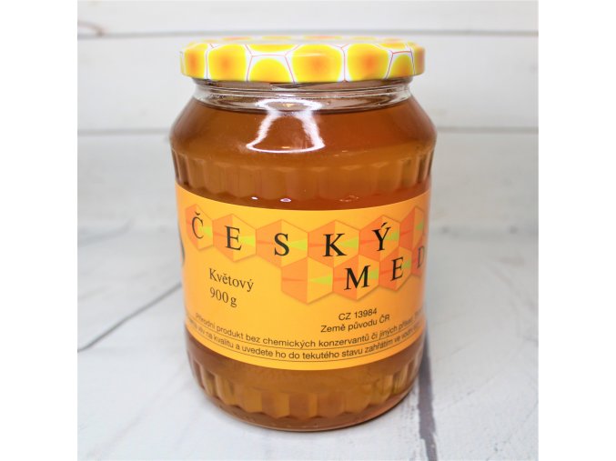 Český med Květový 900 g